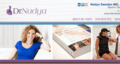 Desktop Screenshot of drnadya.com